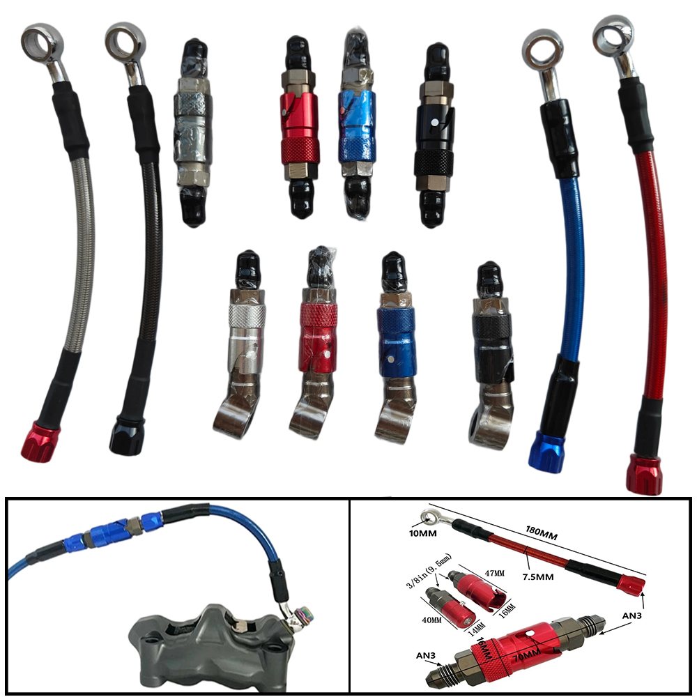 Motorcycle AN3 Quick Connect B - đánh giá và giá Brake Line Motorcycle