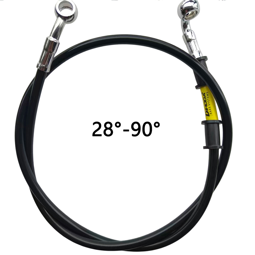 Black 28°-90° Degree Hydraulic - đánh giá và giá Motorcycle Brake Cable