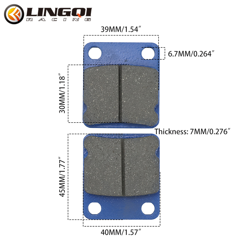 LINGQI Replacement Disc Brake  - đánh giá và giá Brake Pads Bike