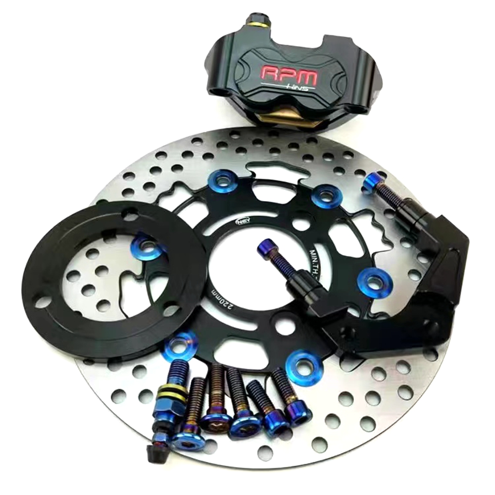 220mm Motorcycle RPM Front Rea - đánh giá và giá Front Rear Brake Caliper Bracket Kit